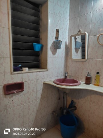 Bathroom in 1 BHK Apartment at Hiranandani Gardens Cypress, Powai – for Rent