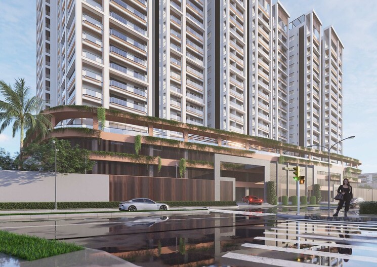 Exterior View, gangothri-prithvi-towers 3 Bedroom 2319 Sq.Ft. Apartment In Manikonda Hyderabad 9012903