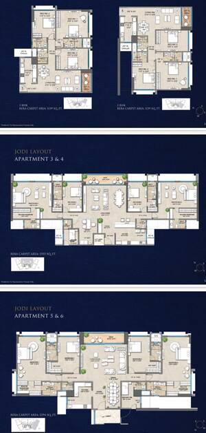 Master Plan in 3 BHK Apartment at Bharat Auravistas, Andheri West – for Sale