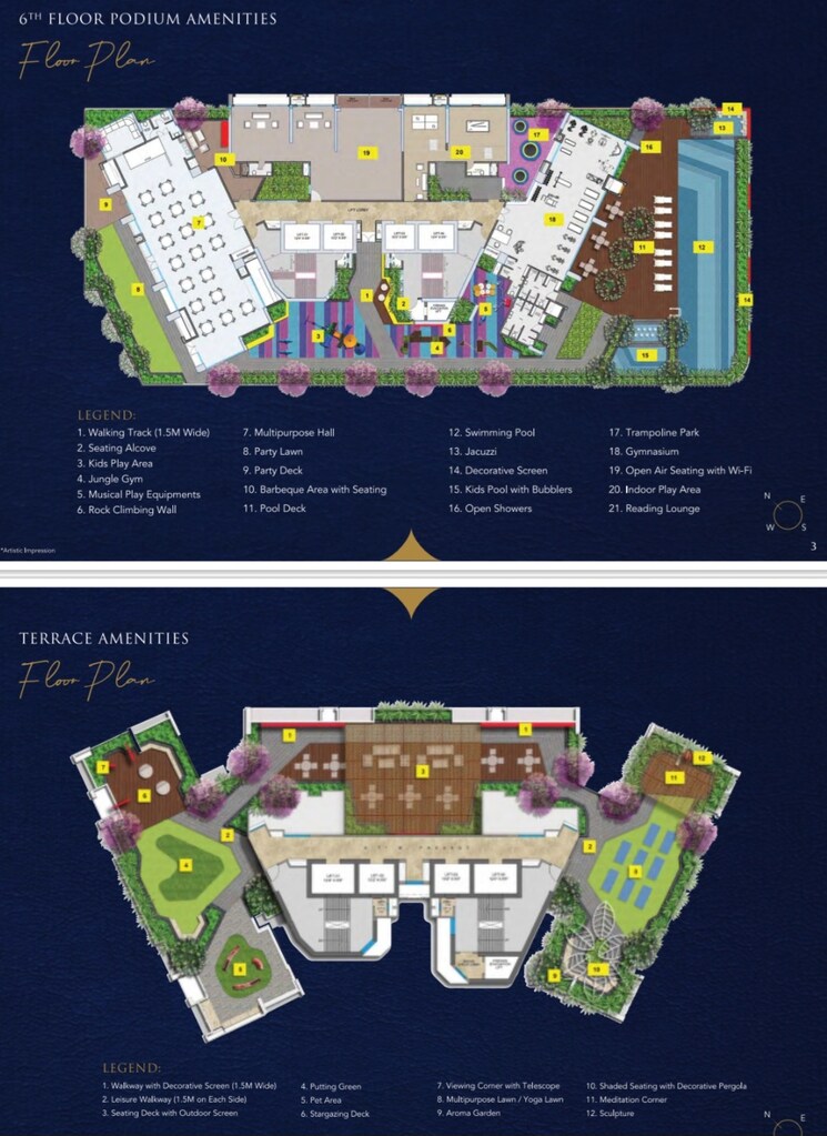 Master Plan, bharat-auravistas 3 Bedroom 1360 Sq.Ft. Apartment In Andheri West Mumbai 9012978