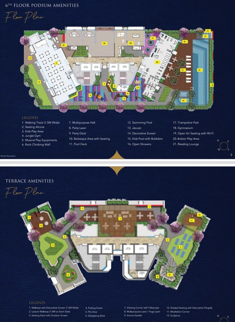 Master Plan, bharat-auravistas 3 Bedroom 1360 Sq.Ft. Apartment In Andheri West Mumbai 9012978