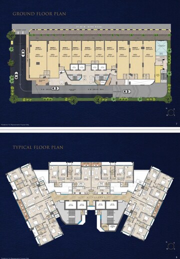 Master Plan in 3 BHK Apartment at Bharat Auravistas, Andheri West – for Sale