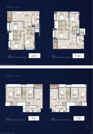 Master Plan in 3 BHK Apartment at Bharat Auravistas, Andheri West – for Sale
