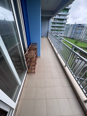 Balcony in 1 BHK Apartment at Pacific Golf Estate, Kulhan – for Sale