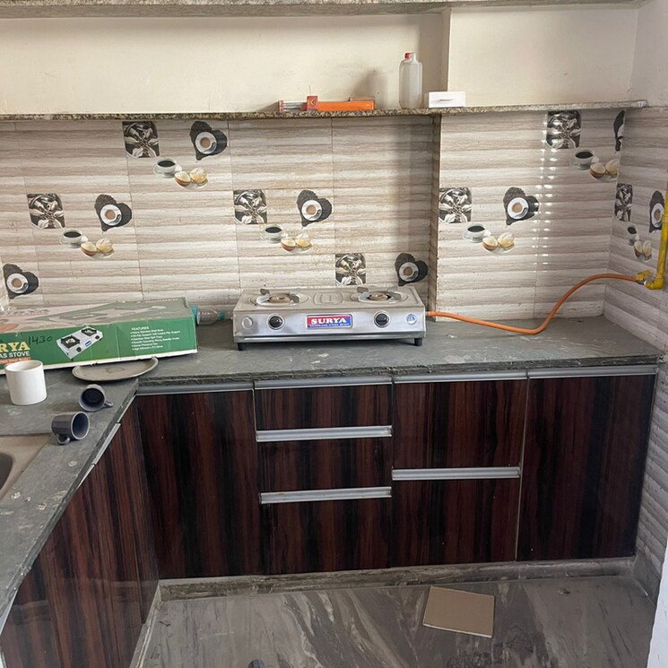 Kitchen, rohini sector 23 3 Bedroom 750 Sq.Ft. Builder Floor In Rohini Sector 23 Delhi 9011876