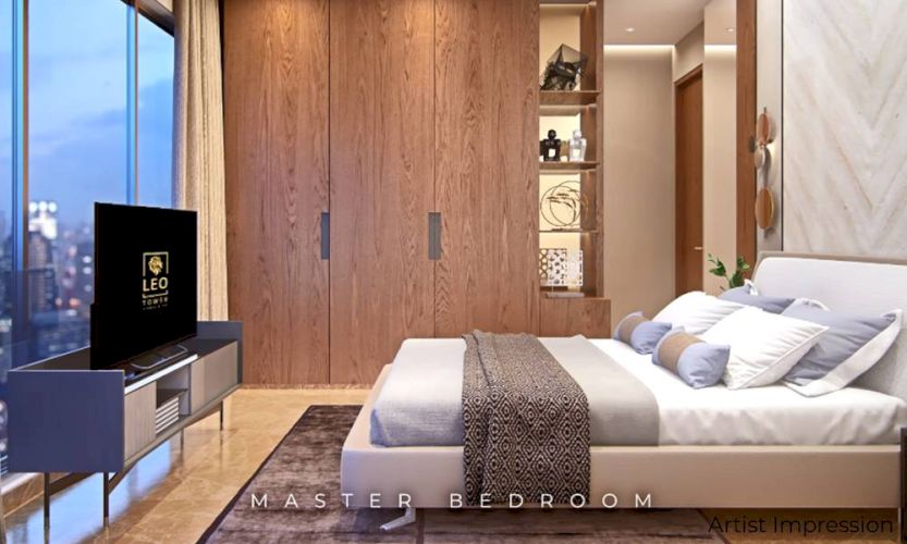 2 BHK + Pooja Room 700 Sq.Ft. Apartment in Blue Mountain Towers