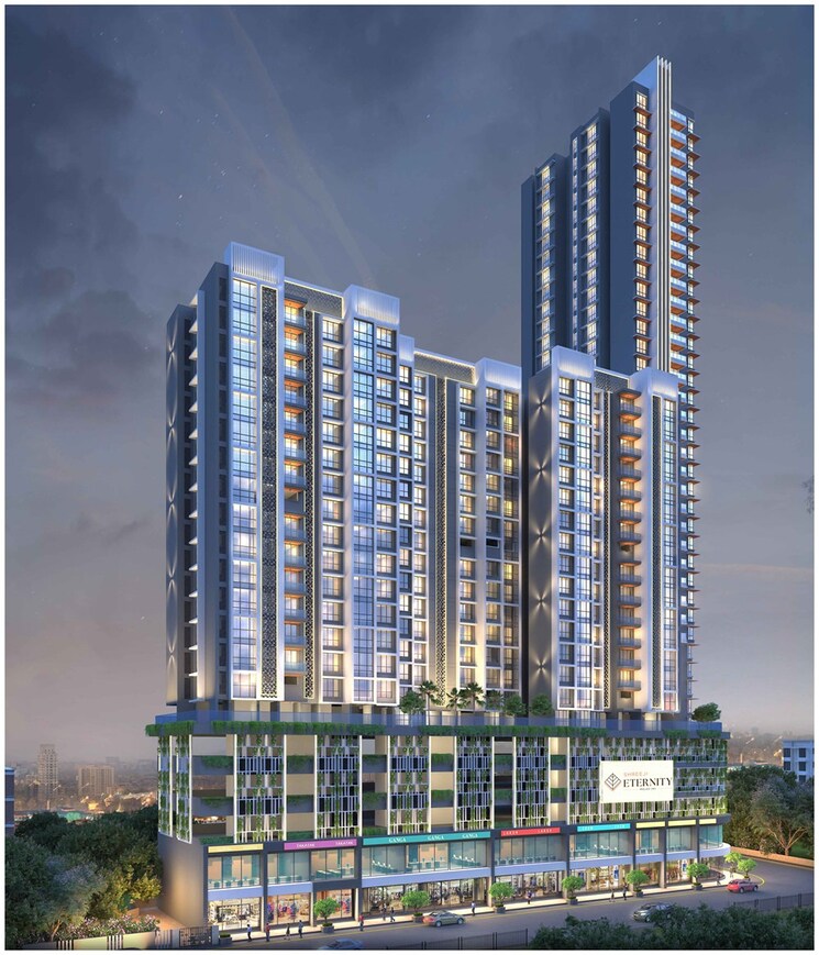 Exterior View, shreeji-eternity 3 Bedroom 1205 Sq.Ft. Apartment In Malad West Mumbai 9013148