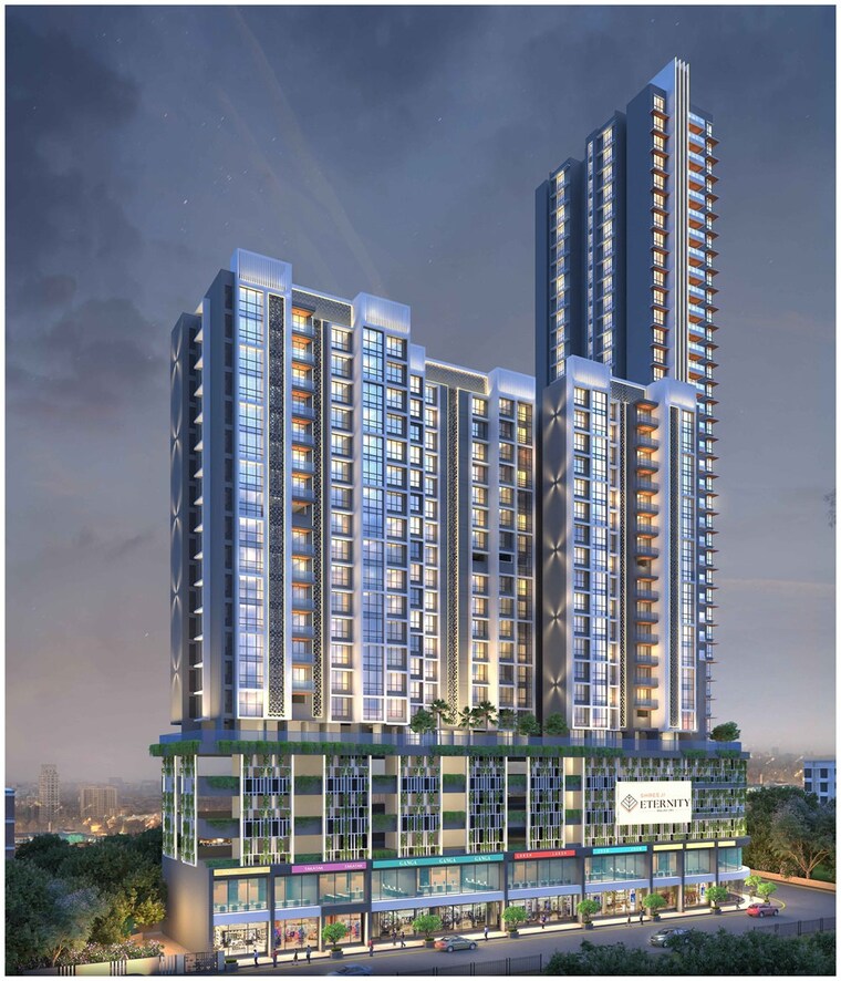 Exterior View, shreeji-eternity 3 Bedroom 1205 Sq.Ft. Apartment In Malad West Mumbai 9013148