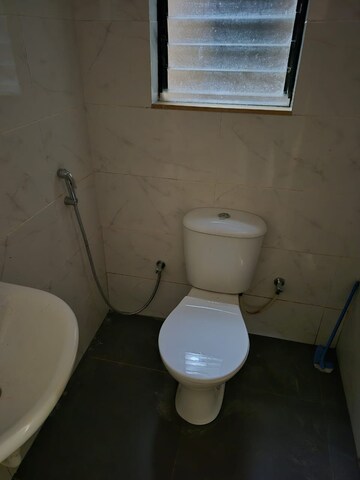 Bathroom in 2 BHK Apartment at Kumar Palaash A, Wadgaon Sheri – for Rent