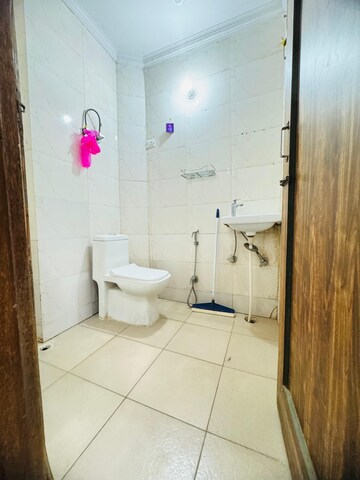 Bathroom in 1 BHK Builder Floor at Risland Sky Mansion, Chattarpur – for Rent