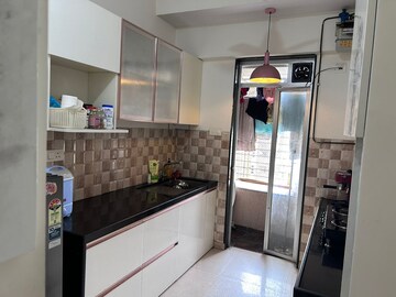 Kitchen in 2 BHK Apartment at Divine Aspen Garden, Goregaon East – for Rent