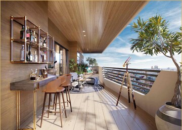 Balcony in 4 BHK Apartment at DLF The Primus, Sector 82a – for Sale