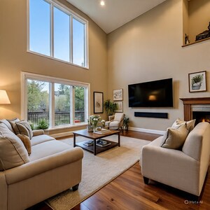 Living Room in 1 BHK Apartment at Integrated Ramicon, Goregaon West – for Sale