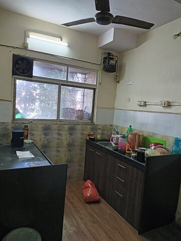 Kitchen in 1 BHK Apartment at Hill Crest Manpada, Manpada – for Rent