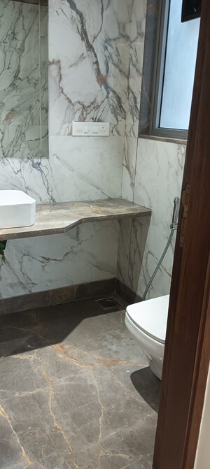 Bathroom in 3 BHK Apartment at Santacruz West – for Rent