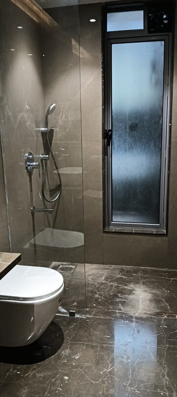 Bathroom in 3 BHK Apartment at Santacruz West – for Rent