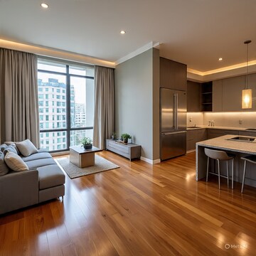 Kitchen in 3 BHK Apartment at Integrated Ramicon, Goregaon West – for Sale