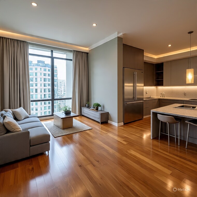 Kitchen, integrated-ramicon 3 Bedroom 793 Sq.Ft. Apartment In Goregaon West Mumbai 9013192