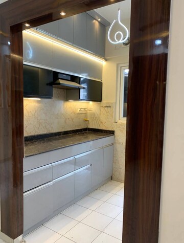 Kitchen in 3 BHK Apartment at Gaur Saundaryam, Tech Zone 4 Greater Noida – for Rent