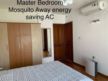 Bedroom in 3.5 BHK Penthouse at Marvel Enigma, Kharadi – for Rent