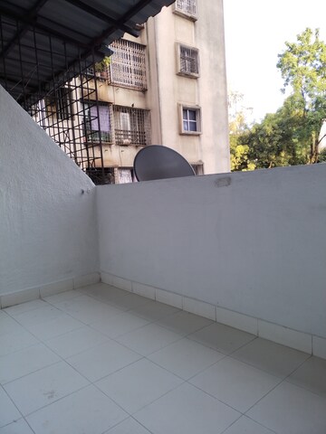 Balcony in 1 BHK Apartment at Ramesh Hermes Heritage Phase 2, Shastrinagar – for Rent