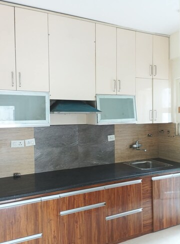 Kitchen in 2 BHK Apartment at Shri Radha Sky Gardens, Sector 16b Greater Noida – for Rent