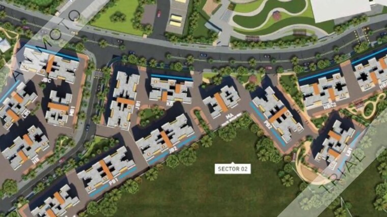 Master Plan, puraniks-elito-grand-central 2 Bedroom 588 Sq.Ft. Apartment In Vartak Nagar Thane 9013382