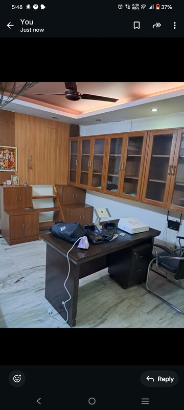 Team Area in 1.5 BHK Builder Floor at East Of Kailash – for Rent