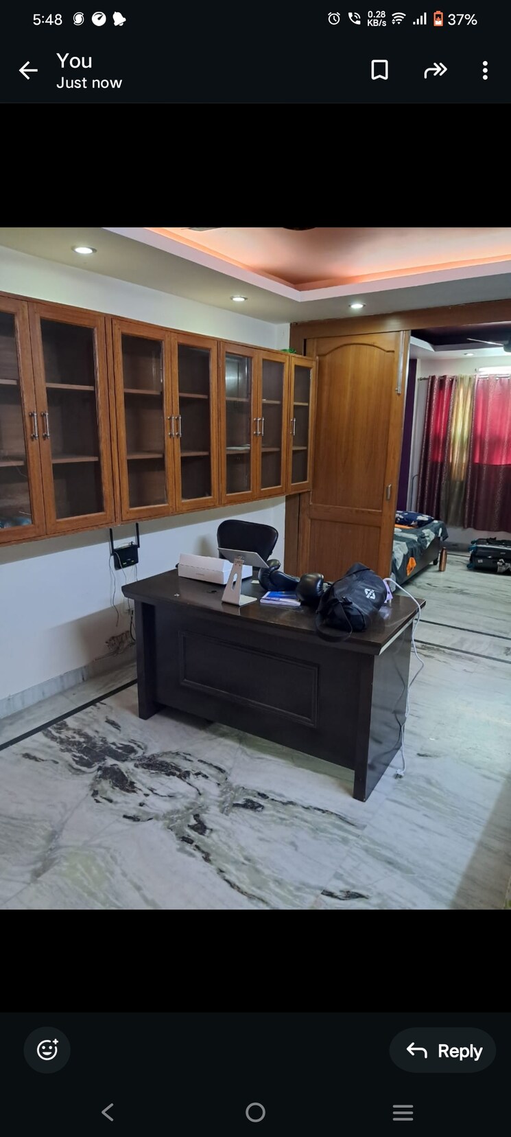 Living Room, east of kailash 1.5 Bedroom 1300 Sq.Ft. Builder Floor In East Of Kailash Delhi 9013409