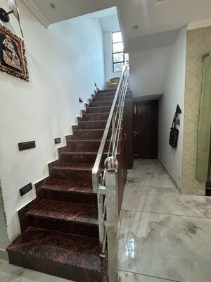 Staircase in 4 BHK Independent House at Gms Road – for Sale