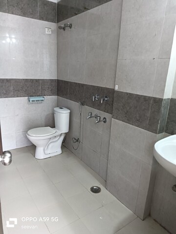 Bathroom in 3 BHK Builder Floor at Chattarpur – for Rent
