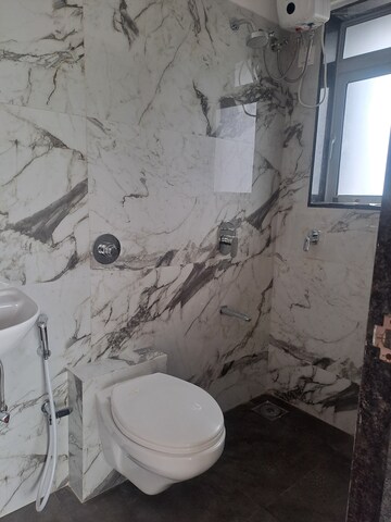 Bathroom in 1 BHK Apartment at Kaustubh Primrose, Kandivali West – for Rent