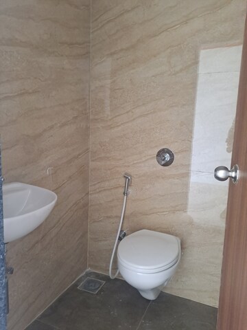Bathroom in 1 BHK Apartment at Kaustubh Primrose, Kandivali West – for Rent