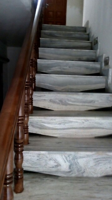 Staircase in 6+ BHK Villa at Sanat Nagar – for Sale