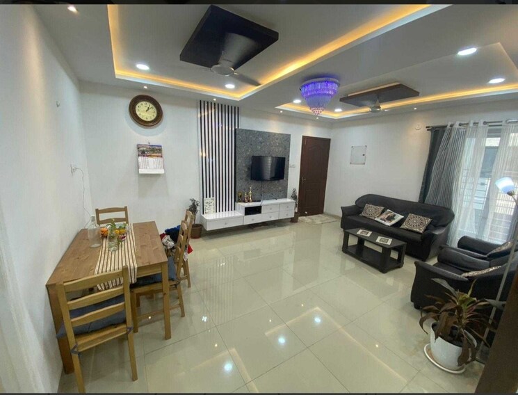 Tv Room, jains-carlton-creek 2 Bedroom 944 Sq.Ft. Apartment In Manikonda Hyderabad 9013766