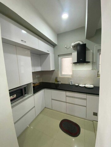 Kitchen in 2 BHK Apartment at Jains Carlton Creek, Manikonda – for Rent
