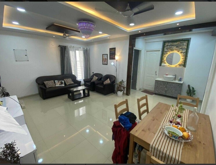 Living Room, jains-carlton-creek 2 Bedroom 944 Sq.Ft. Apartment In Manikonda Hyderabad 9013766