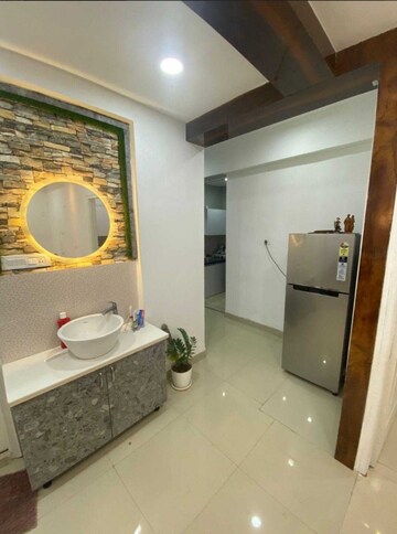 Dining area in 2 BHK Apartment at Jains Carlton Creek, Manikonda – for Rent