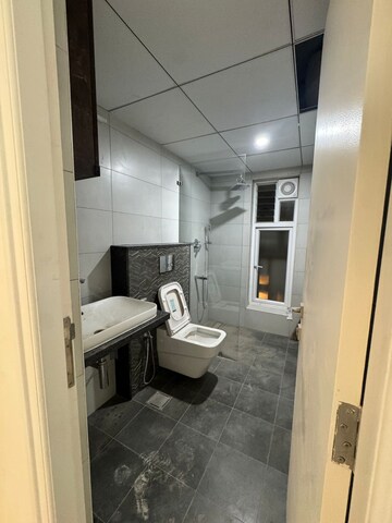 Bathroom in 3 BHK Apartment at Casagrand Boulevard, Hennur Road – for Rent