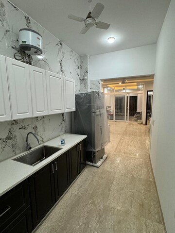 Kitchen in 3.5 BHK Builder Floor at Vipul Square, Sushant Lok I – for Rent