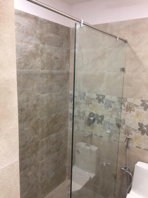 Bathroom in 2 BHK Builder Floor at Boutique Residential Apartments A-4 1, Vasant Vihar – for Sale