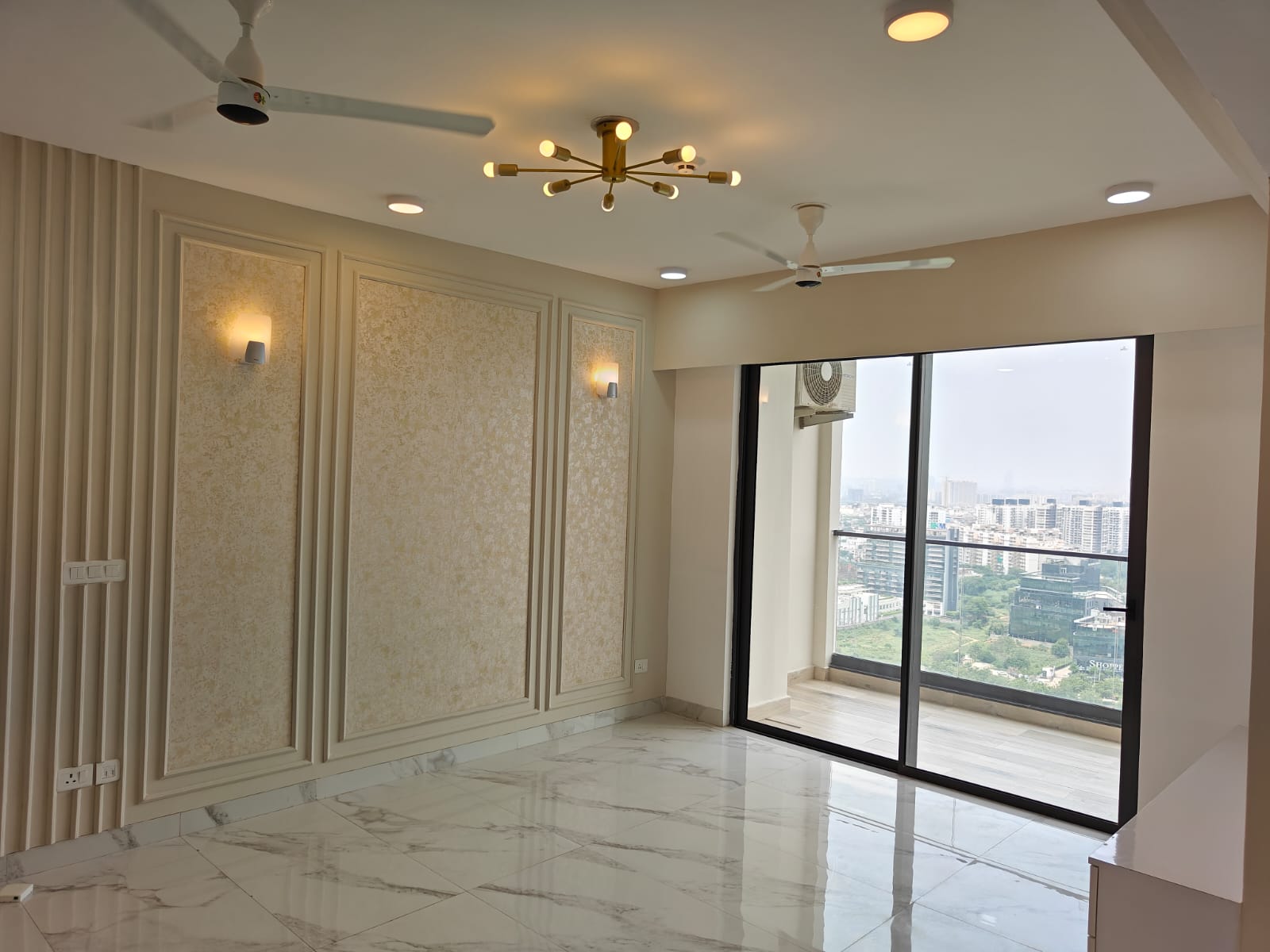2 BHK + Study Room Apartment For Rent in M3M Heights