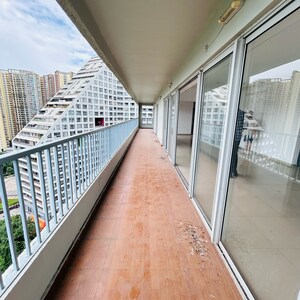 Balcony in 3 BHK Apartment at Amanora Future Towers, Amanora Park Town – for Sale