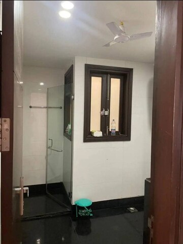 Bathroom in 1 RK Builder Floor at Saket – for Rent