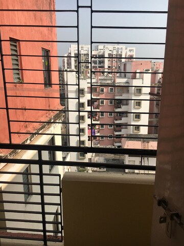 Staircase in 2 BHK Apartment at Greenfield Heights, New Town – for Rent