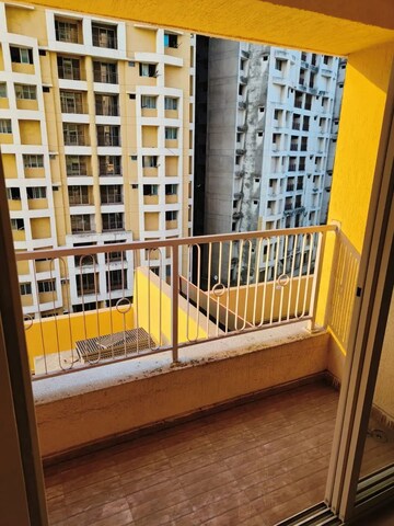 Balcony in 1 BHK Apartment at JP North Imperia, Mira Road – for Rent
