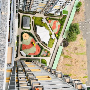 Staircase in 2 BHK Apartment at Amanora Gold Towers, Amanora Park Town – for Sale