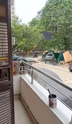 Balcony in 2 BHK Apartment at Sai Enclave Niti Khand, Niti Khand – for Sale