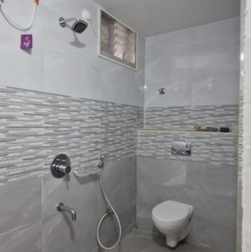 Bathroom in 3 BHK Builder Floor at Kondapur – for Rent