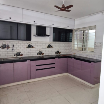 Kitchen in 3 BHK Builder Floor at Kondapur – for Rent